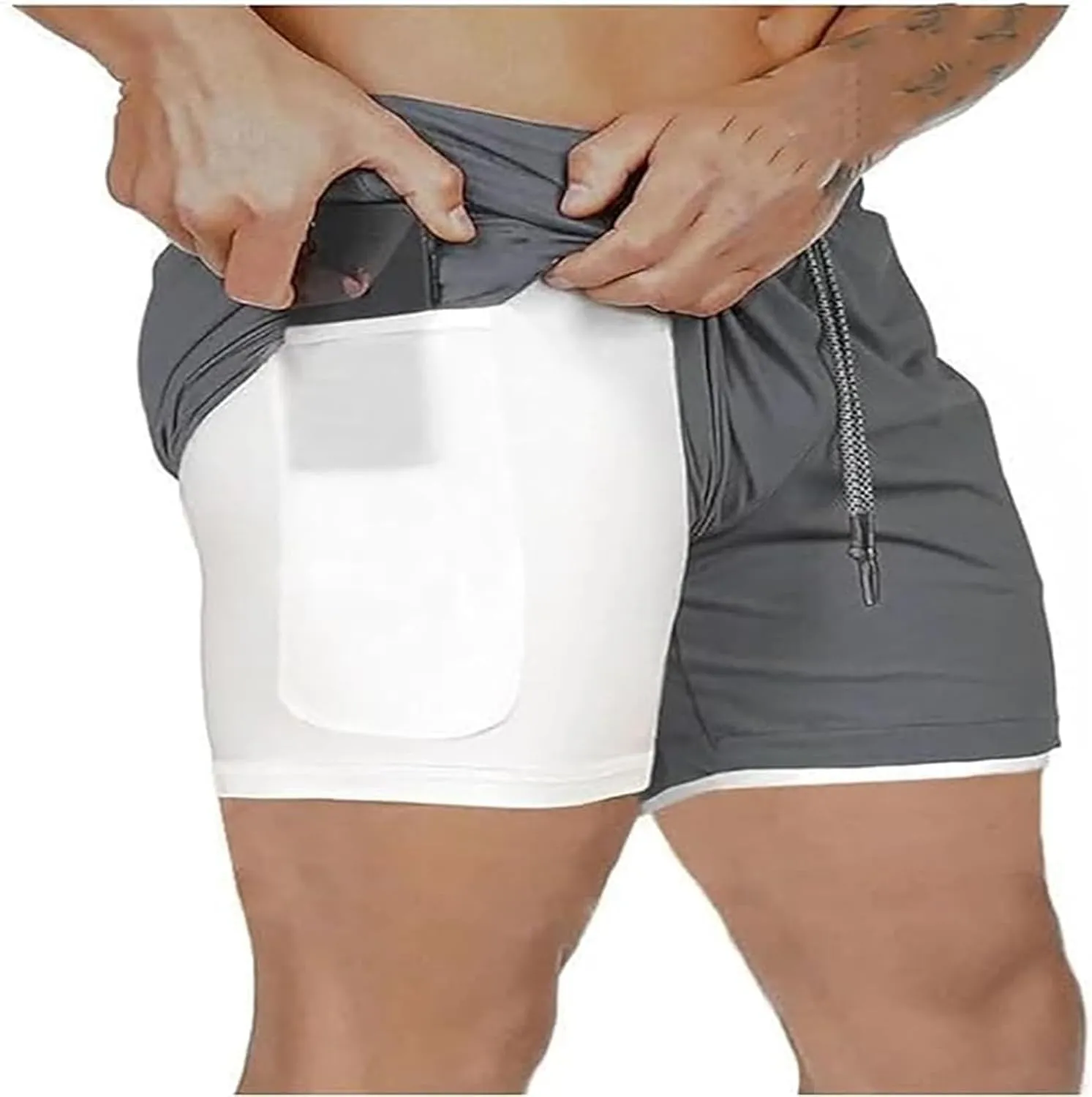 Siirigo Shorts Men, Siirigo Clothing Gym Shorts Mens, Siirigo Clothing, Men Quick Dry Athletic Running Shorts