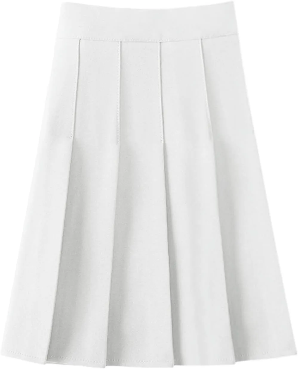 Skirts for Women Trendy Girls Women High Waisted Pleated Skirt Plain Plaid A-line Mini Skirt Skate Tennis Dance