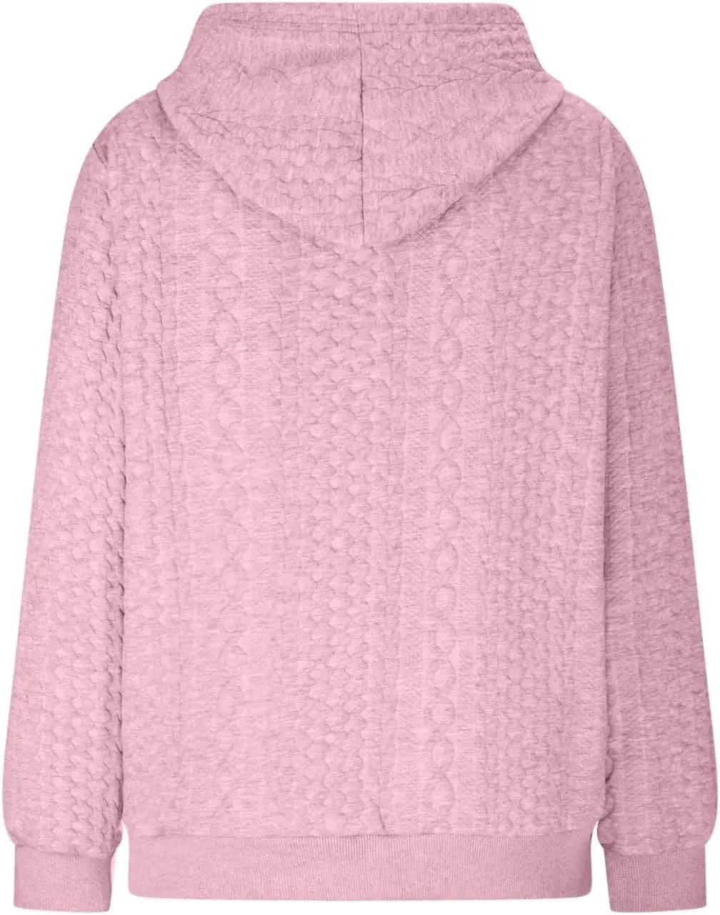slqdgmryz Oversized Hoodies for Women Plus Size Cable Knit Sweater Loose Fit Drawstring Comfort Hoodie Preppy Sweatshirt