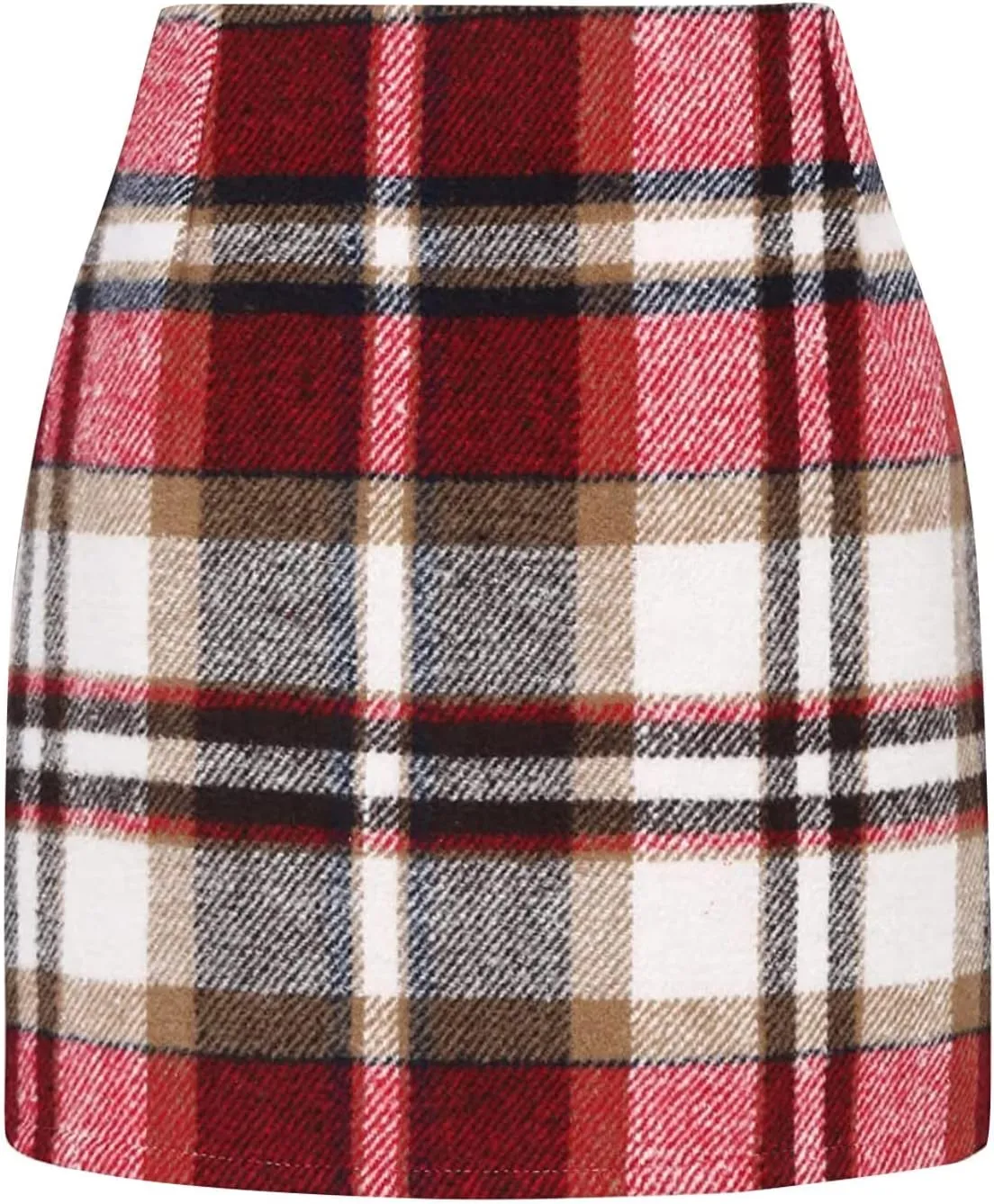 Spring Dresses for Women Women Skirt 2023 Spring Summer Skirts Summer Casual High Waist Plaid Mini Skirts Pleated