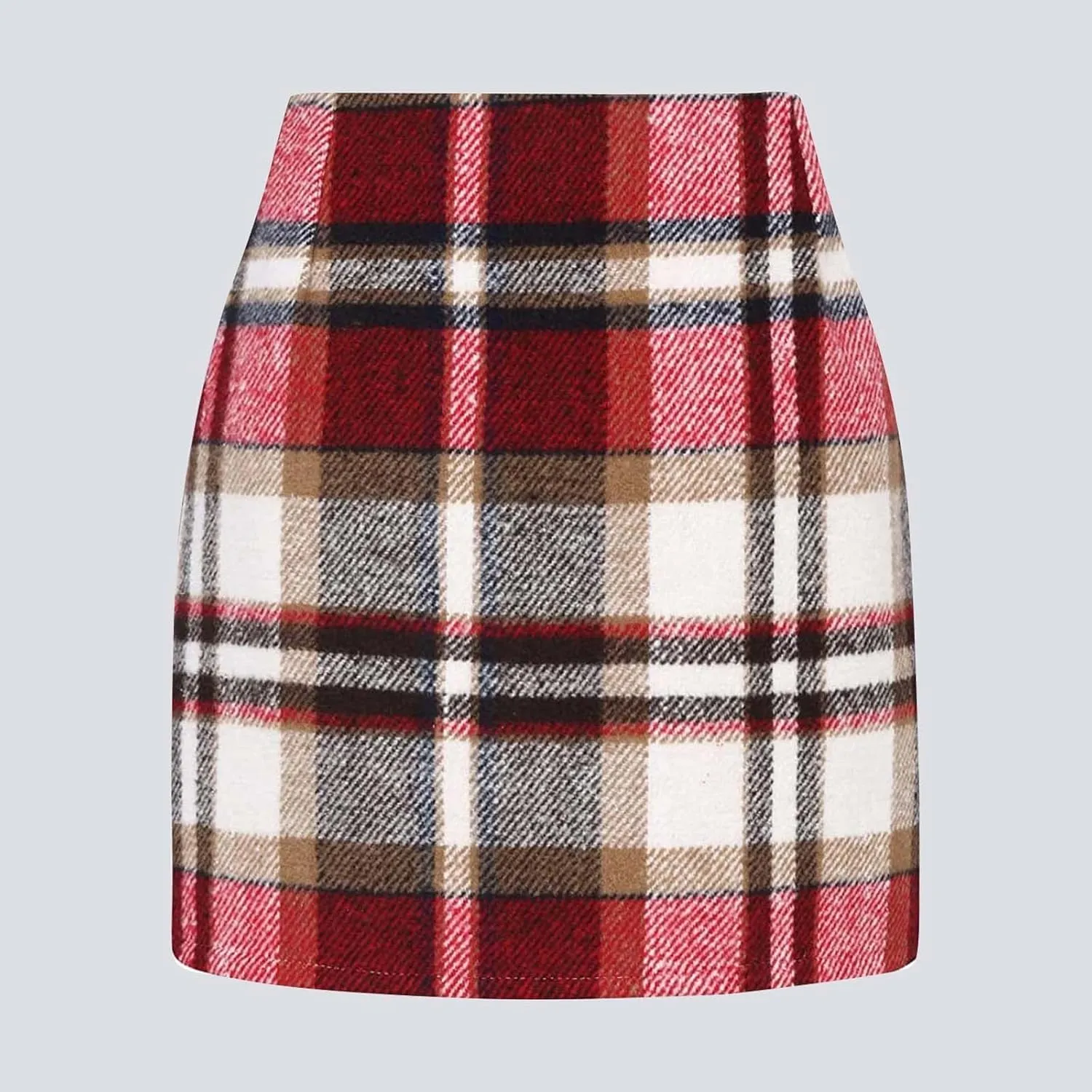 Spring Dresses for Women Women Skirt 2023 Spring Summer Skirts Summer Casual High Waist Plaid Mini Skirts Pleated