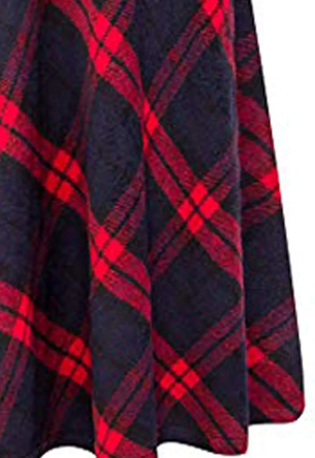 Summer Skirts for Women Long Pleated Trendy Plaid High Elastic Waisted A-Line Palazzo Skirts Casual Trendy Clothes
