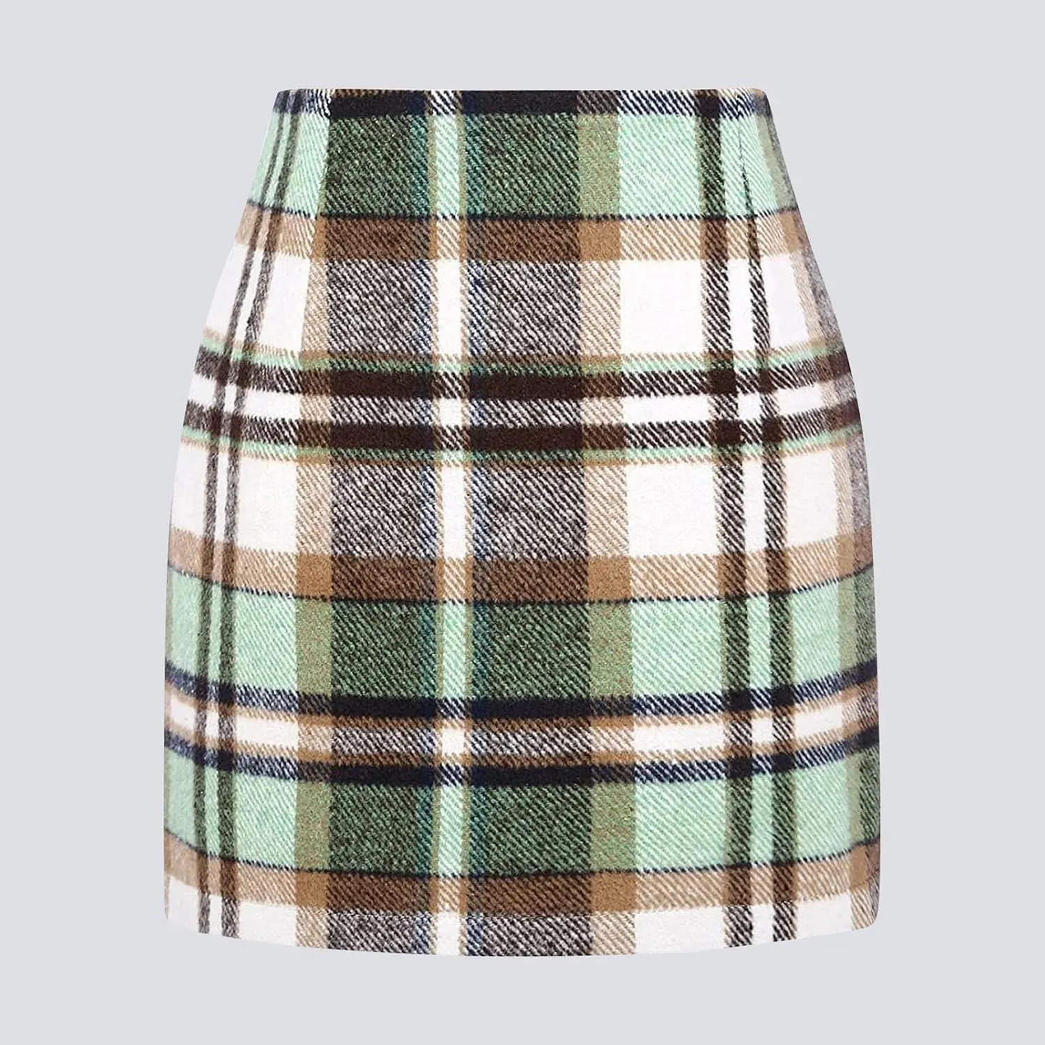 SummerDresses for Women 2023 2023 Women Spring Summer Skirts Elegant Summer Casual High Waist Plaid Mini Skirts