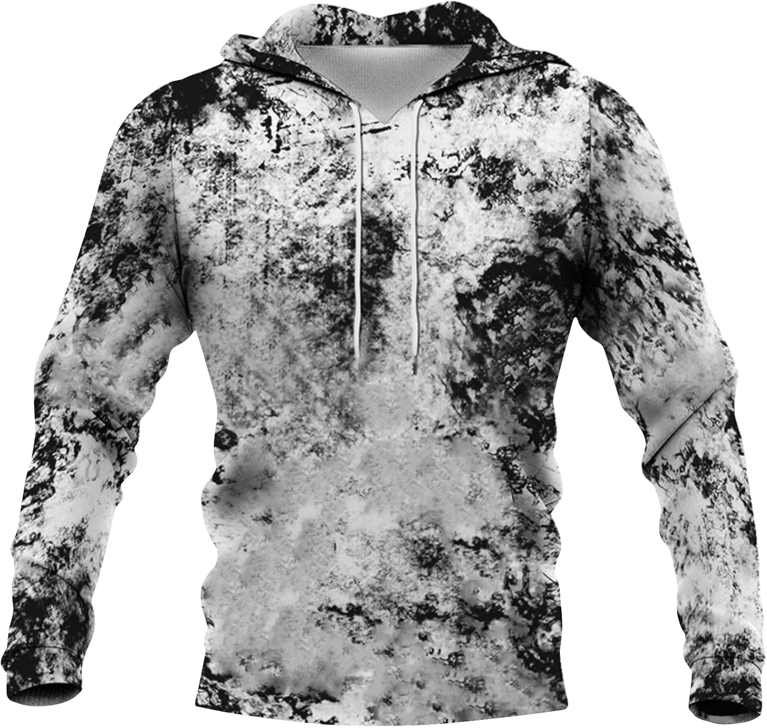 Tie Dye Hoodies For Men Novelty Hood Pullover Plus Size Printed Sweatshirts With Pocket Hoodies For Men Sweatshirt