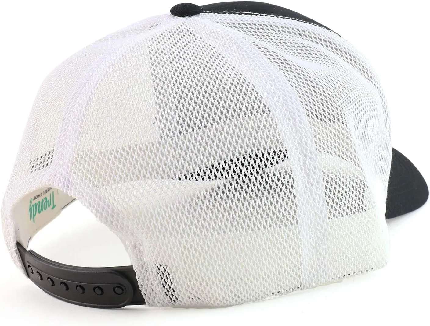 Trendy Apparel Shop Oversize XXL Structured Trucker Mesh Baseball Cap