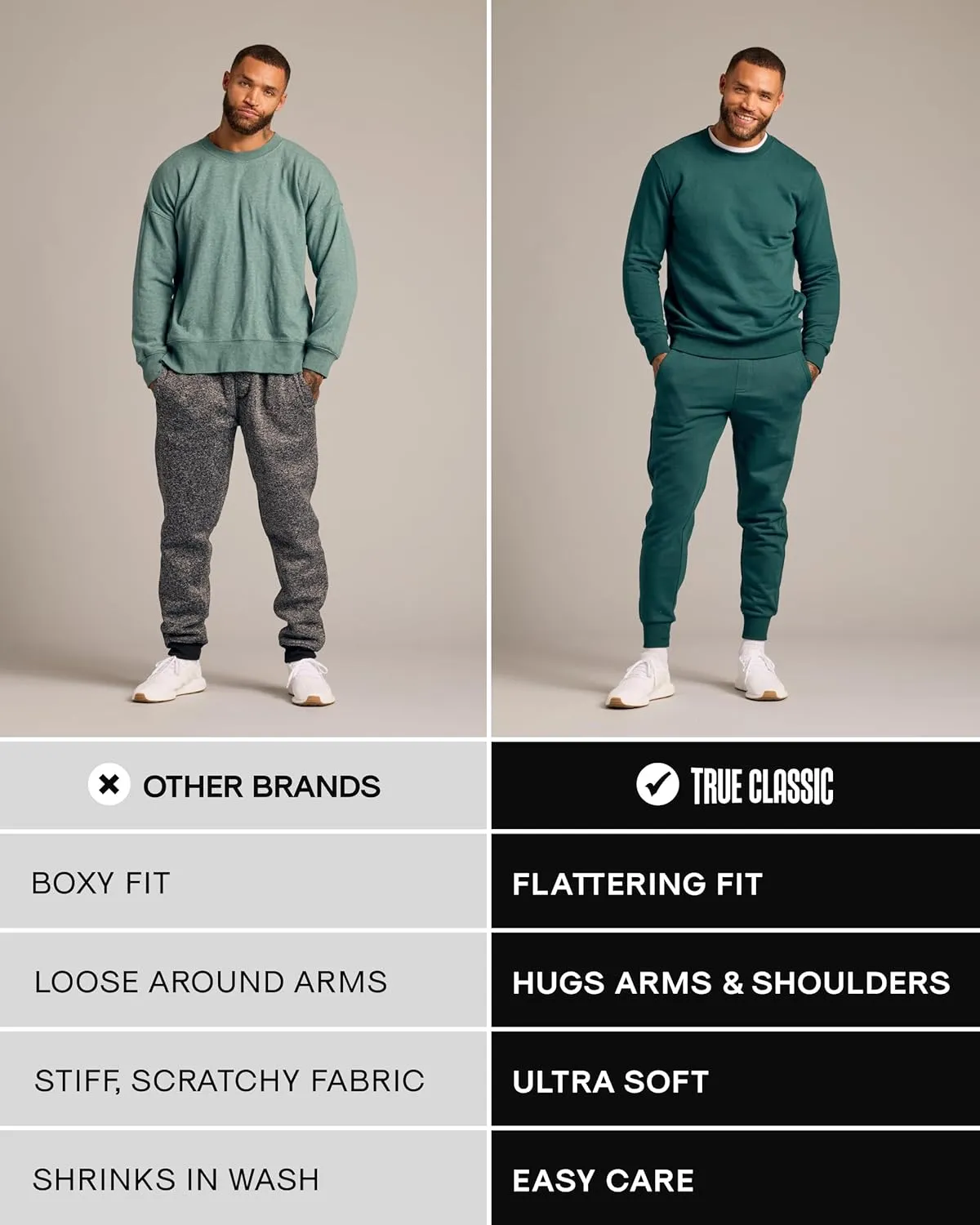 True Classic Mens Hoodies  Fleece Pullover, Zip-Up Hoodies for Men & Active Mens Hooded Sweatshirts