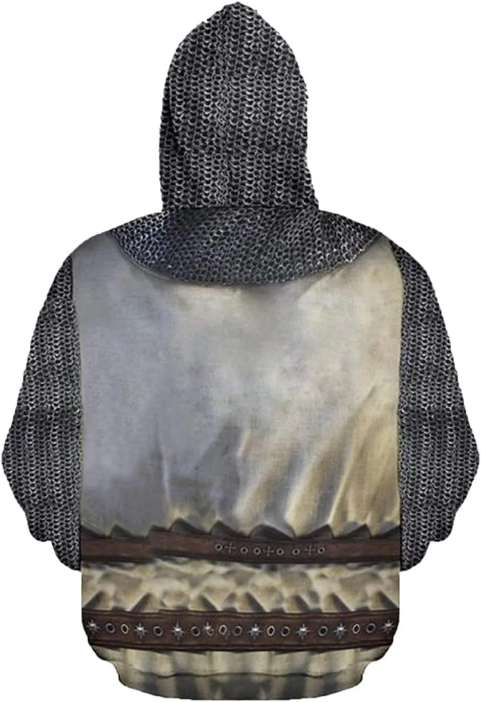 Unisex 3D Realistic Printed Novelty Hoodies for Men Women Cool Graphic Hooded Sweatshirt