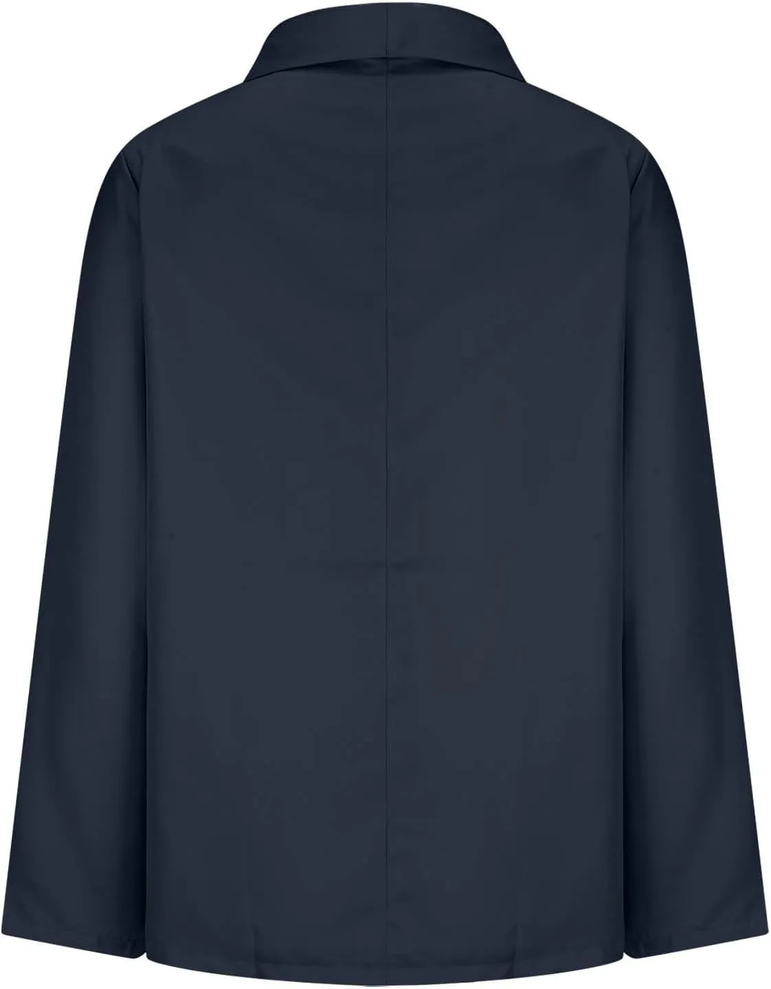 Wkishenl Spring Summer Lightweight Blazers for Women Business Casual Long Sleeve Jackets Loose Button Down Lapel Outerwear