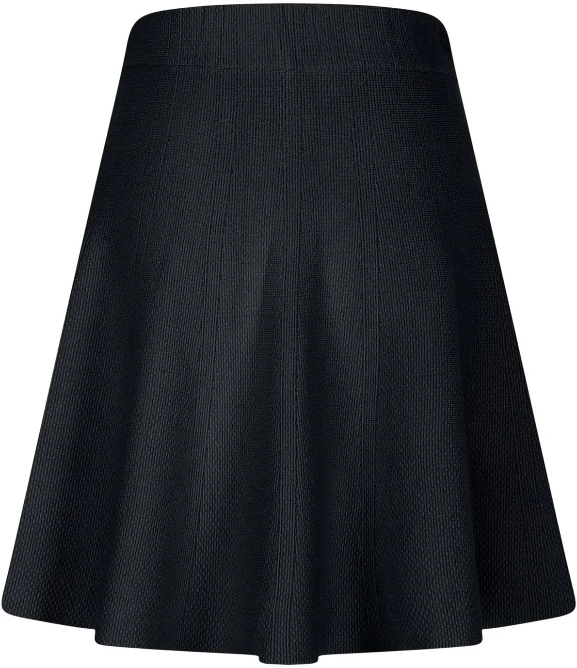 Women Elegant Skorts 2025 Fashion Stretch High Waist Flared Mini Skater Skirts Casual Solid Color Pleated Mini Skirt