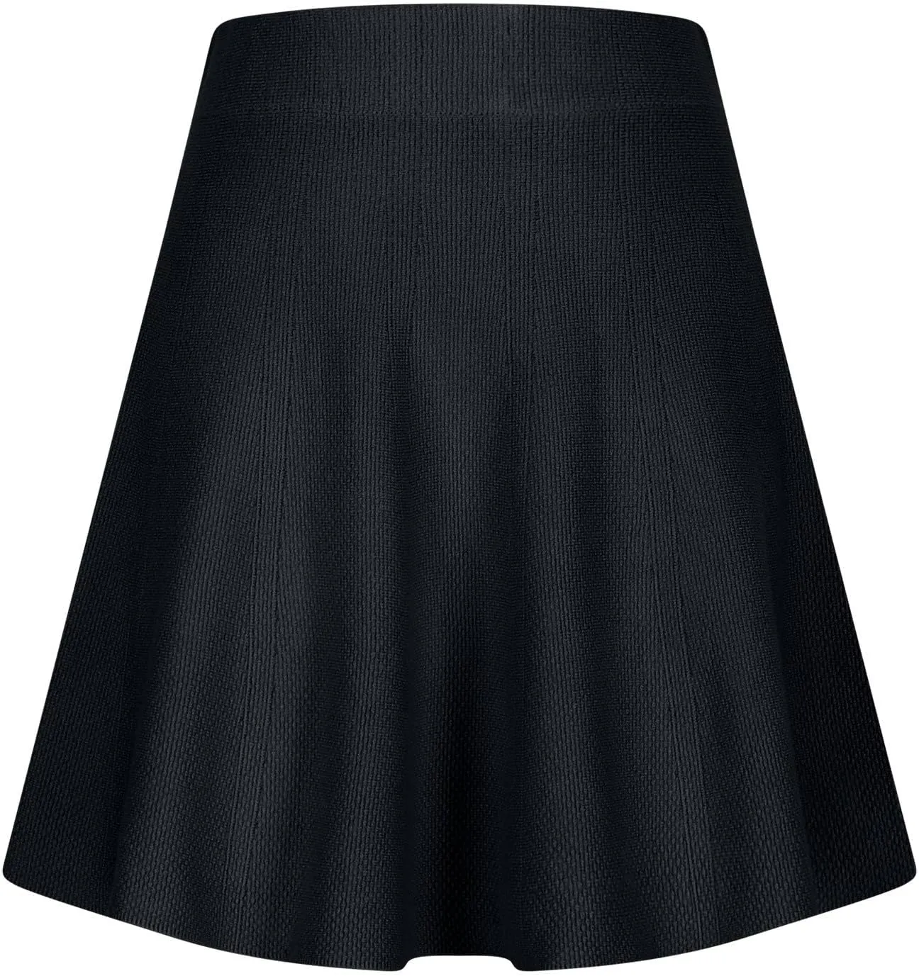 Women Elegant Skorts 2025 Fashion Stretch High Waist Flared Mini Skater Skirts Casual Solid Color Pleated Mini Skirt