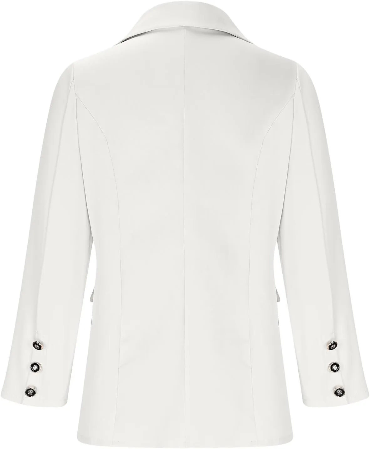 Women Long Sleeve Blazer Solid Color Work Office Open Front Casual Jackets Lightweight Comfy Trendy 2025 Outfits