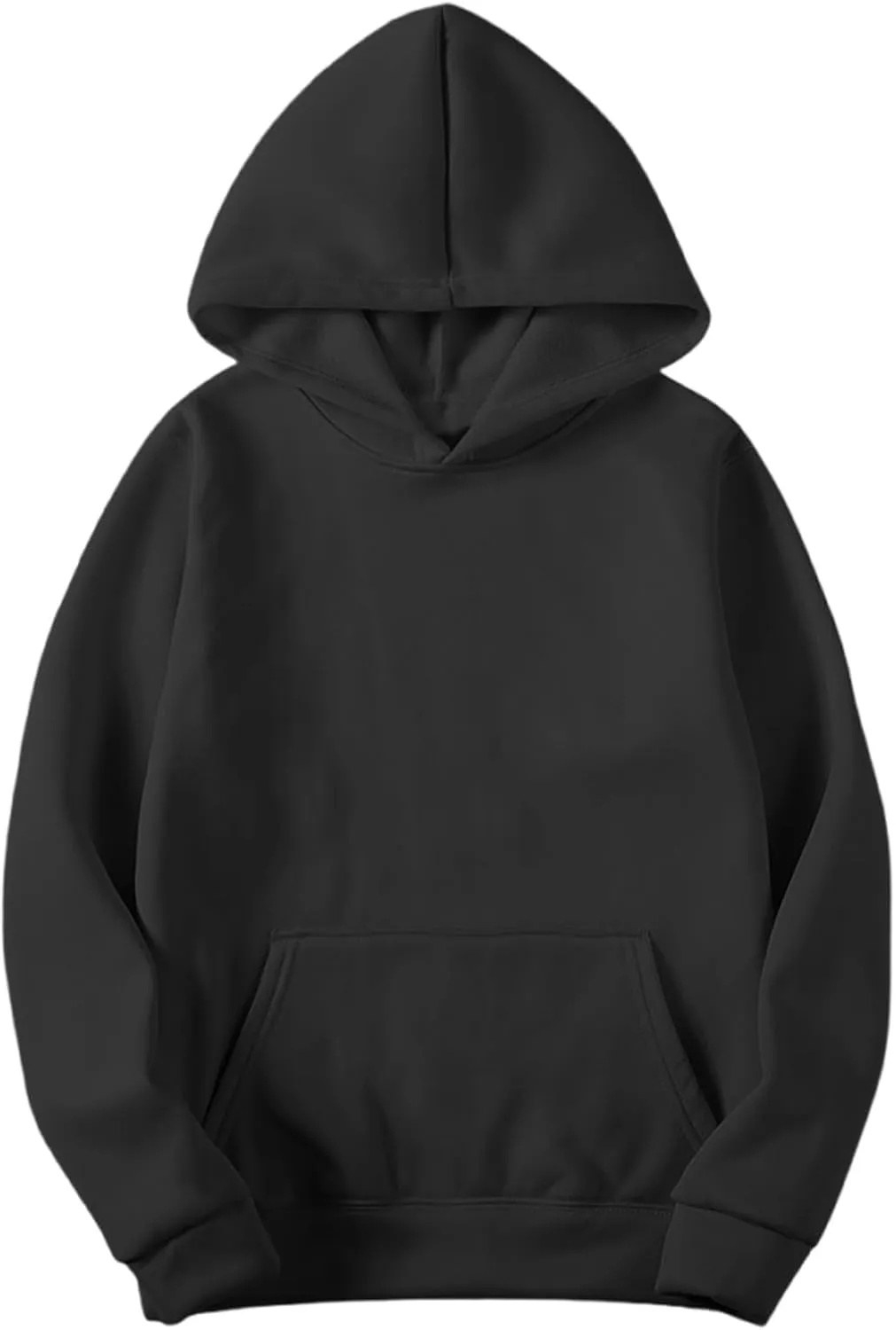 Women Men Basic Hoodies Unisex Oversized Fleece Sweatshirt Casual Long Sleeve Pullover Plain Sweater Fall Outfits