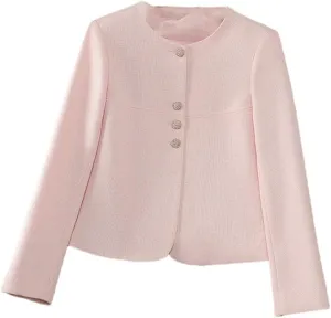 Women Suit Coat Outerwear High End Office Blazers Tops Jackets