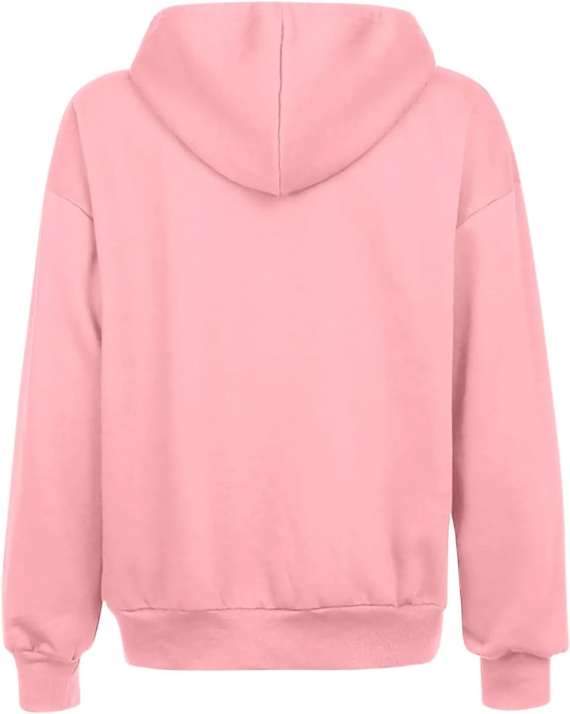 Women's 2024 Fall Zip Up Hoodies Sweatshirt Solid Color Long Sleeve Oversized Coat Casual Cozy Fall Winter Outfits
