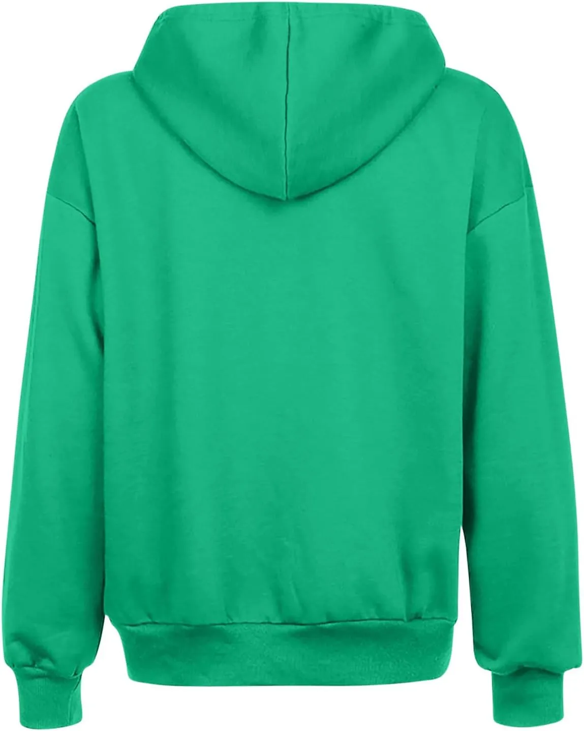 Women's 2024 Fall Zip Up Hoodies Sweatshirt Solid Color Long Sleeve Oversized Coat Casual Cozy Fall Winter Outfits