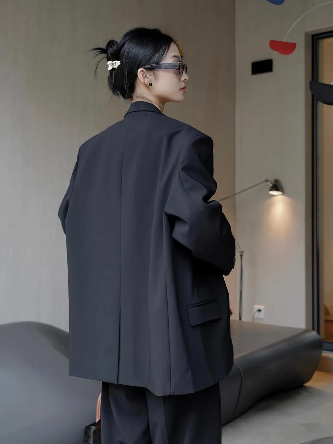 Women's Blazer Jacket Autumn Loose Casual Suits for Women