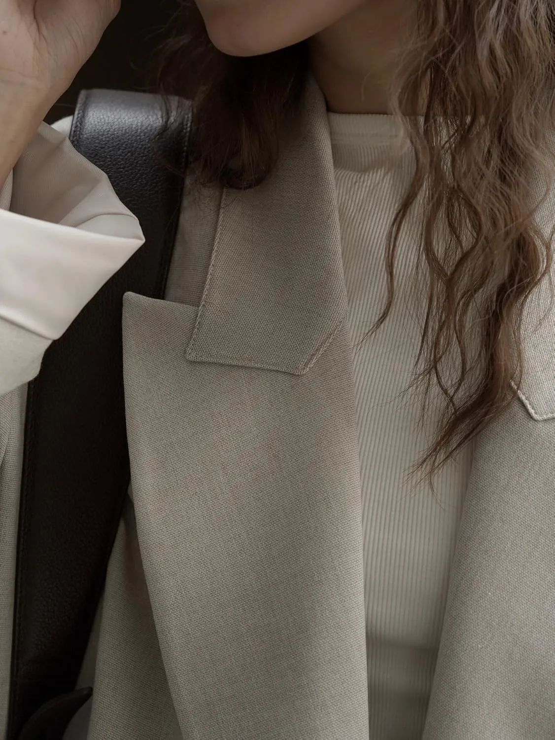 Women's Blazer Jacket Autumn Vintage Long-Sleeve Suits