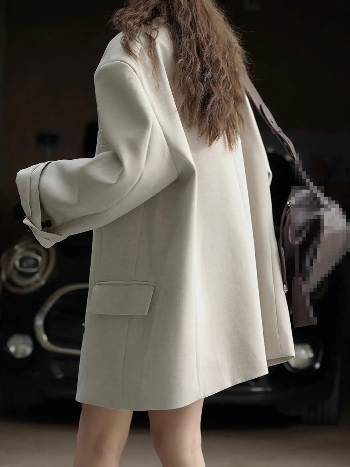 Women's Blazer Jacket Autumn Vintage Long-Sleeve Suits