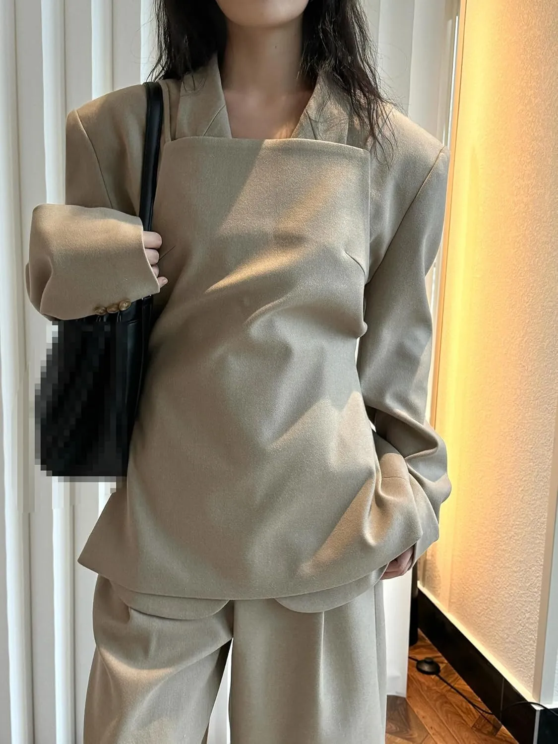 Women's Blazer Jacket Spring French Vintage Casual Suits