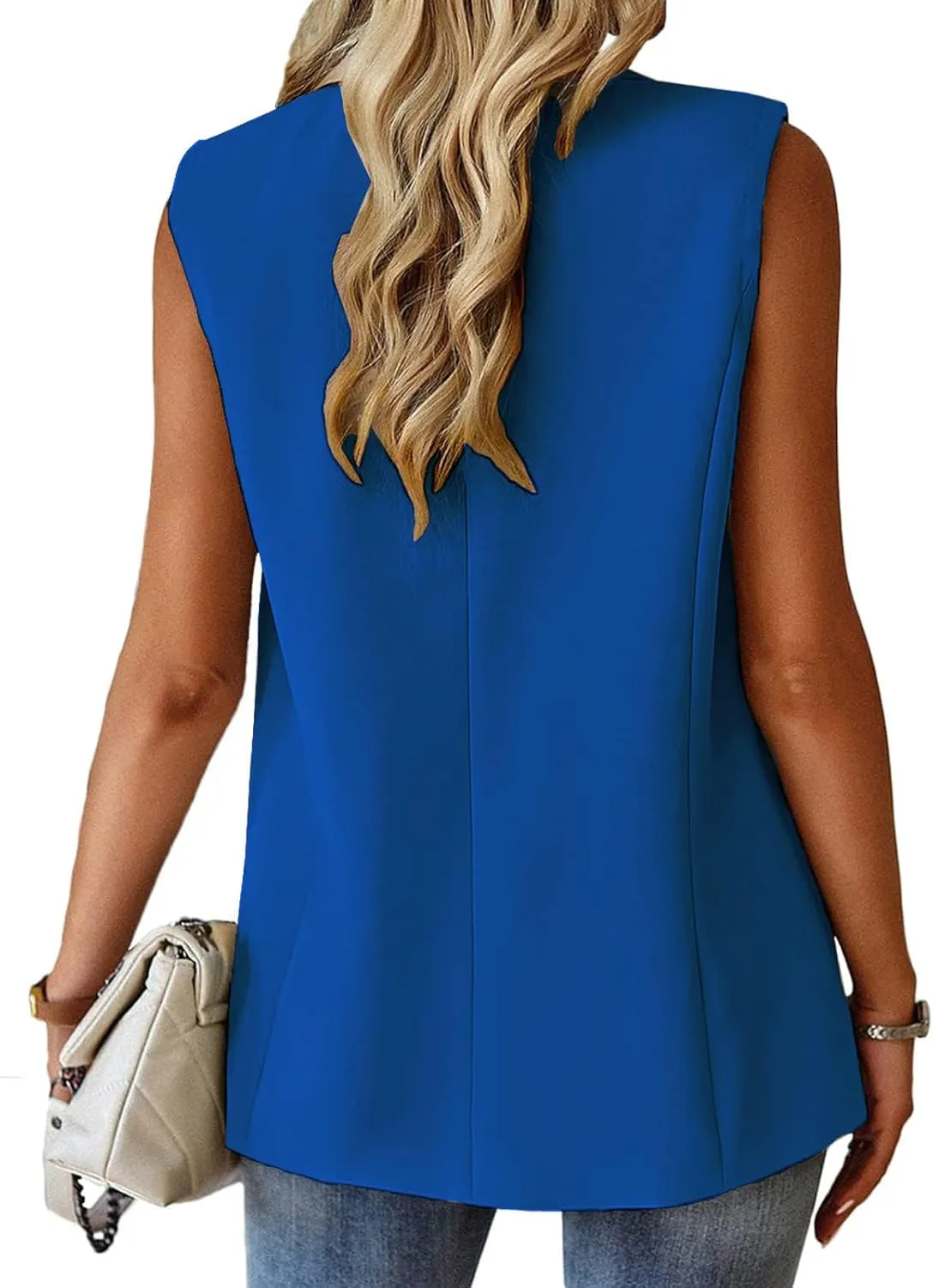 Womens Blazers for Work Casual Business Dressy Blazers Open Front Single Button Summer Jacket Fashion Suit Jacket