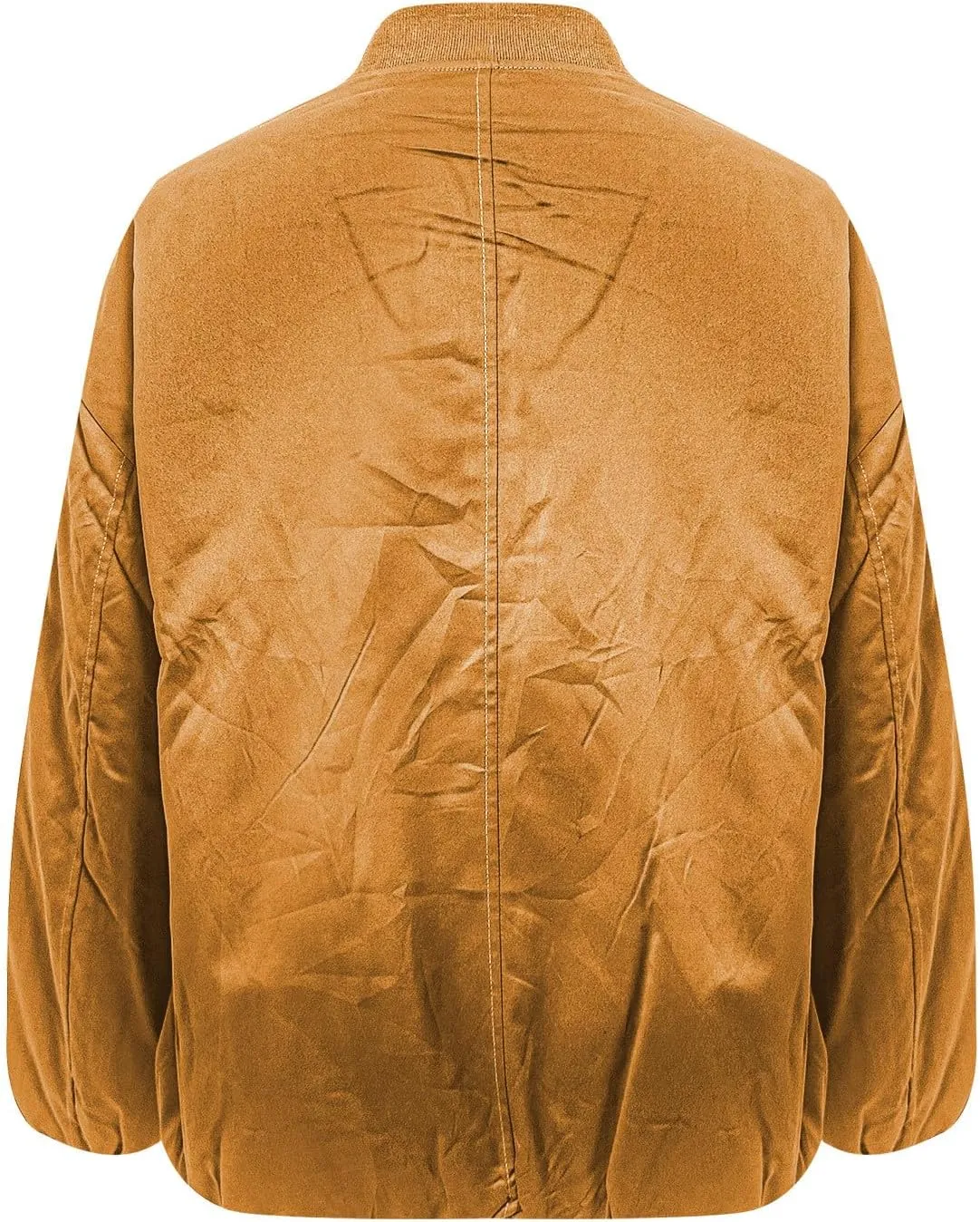 Women's Bomber Jacket Lightweight Zip-Up Casual Coat with Pockets Trendy Outerwear for Fall and Spring