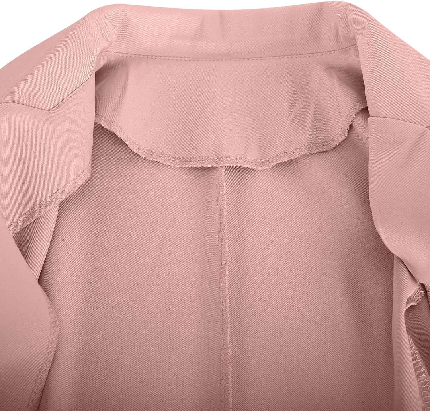 Womens Business Casual Blazers Button Open Front Long Sleeve Outfits Lightweight Work Office Jackets with Pockets