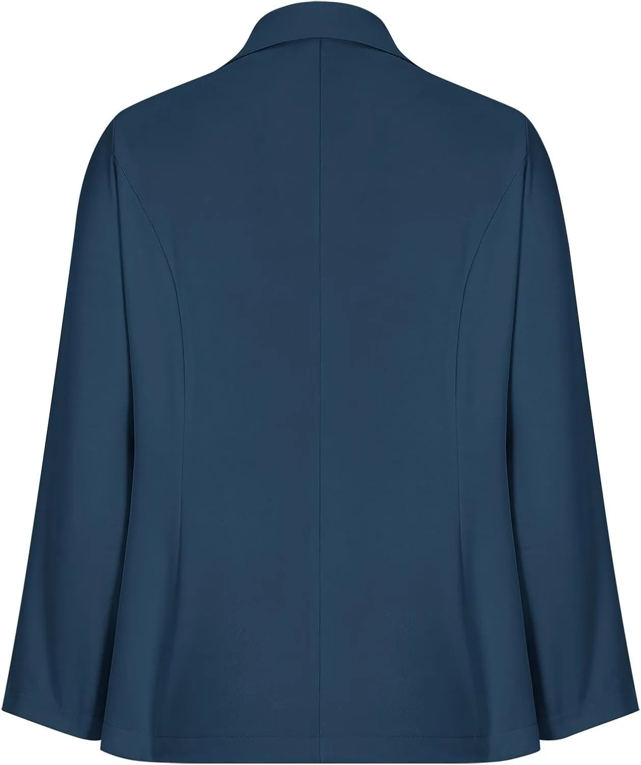 Womens Business Casual Blazers Button Open Front Long Sleeve Outfits Lightweight Work Office Jackets with Pockets