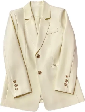 Women's Casual Blazer Jacket Spring Loose Suits for Women