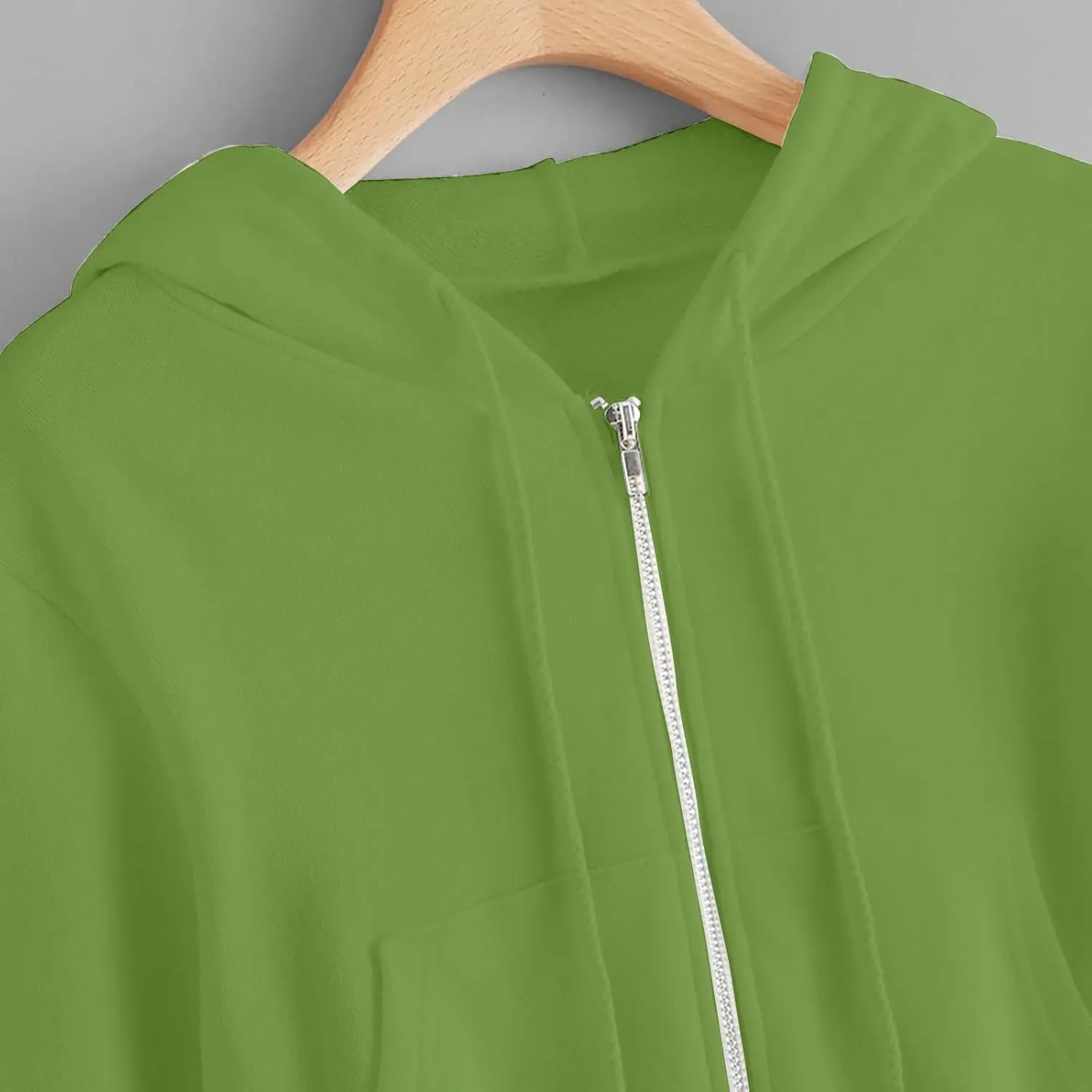 Womens Cropped Hoodie Zip Up Hoodies Jackets Zipper Long Sleeve Sweatshirts Fall Trendy 2024 Y2K Fashion Clothes