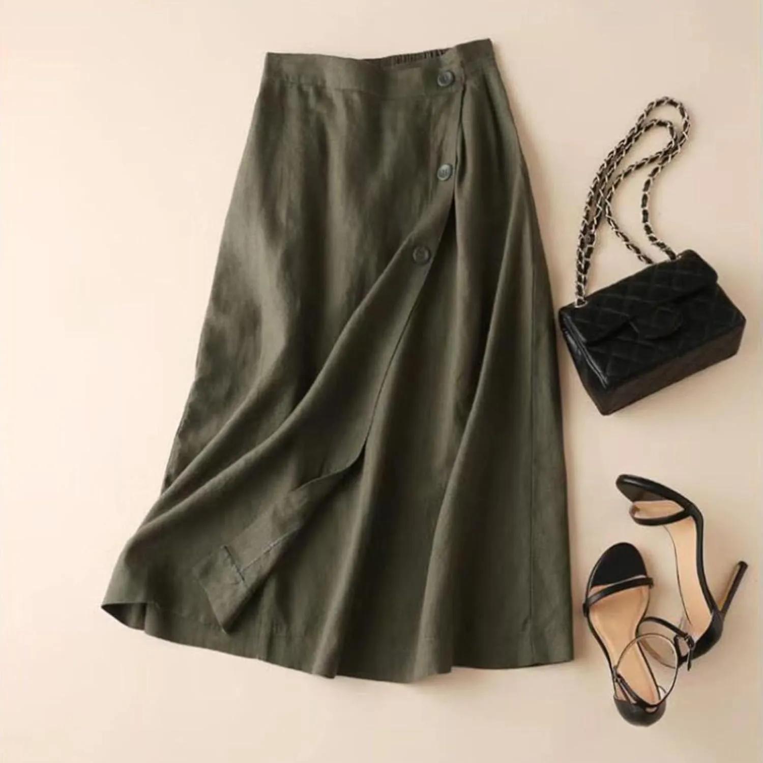 Womens Long Skirt 2025 Summer Casual Trendy Beach Western Skirts Music Festival Outfits Hippie Clothes