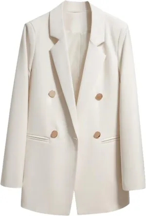 Women's Loose Blazer Jacket Spring Casual Suits for Women