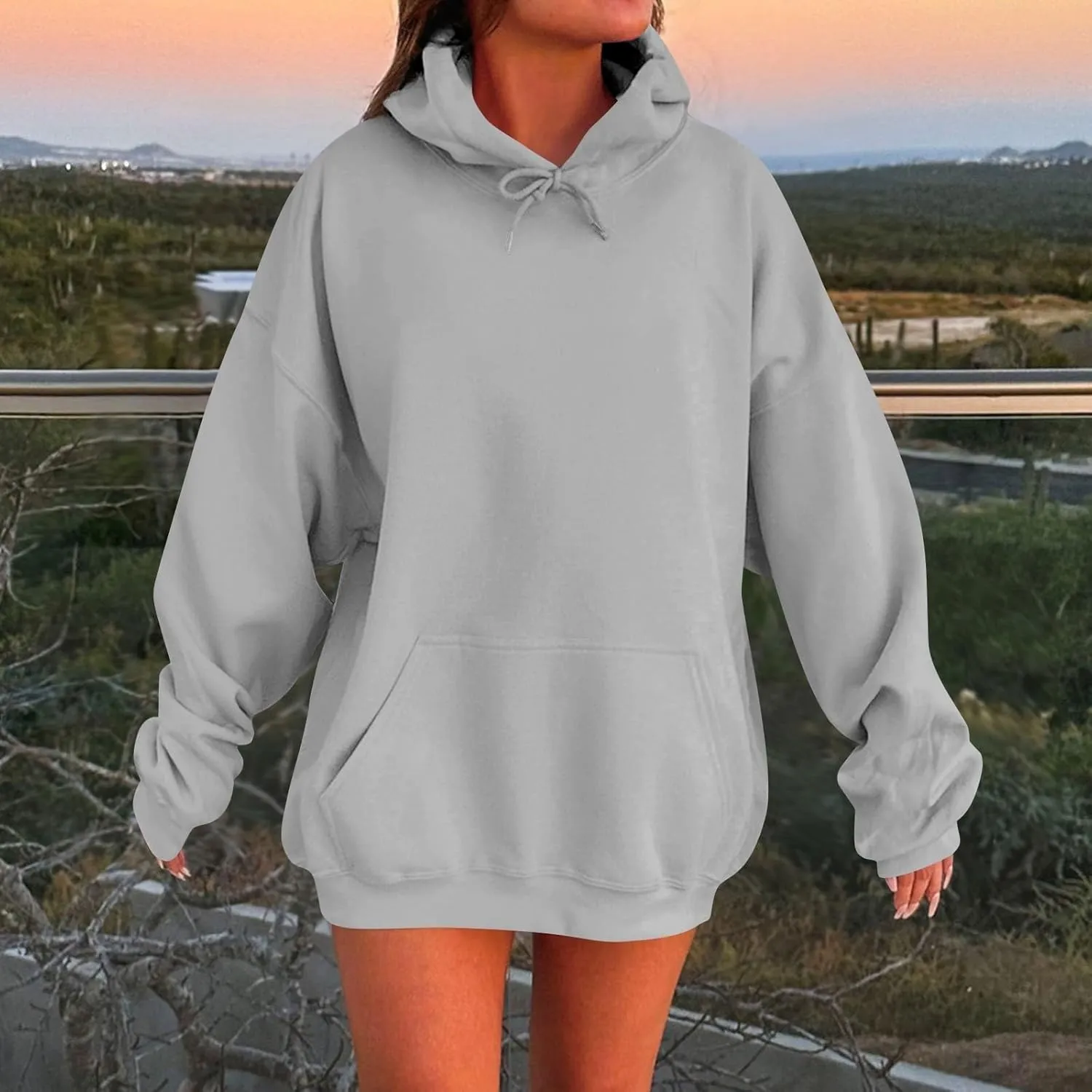 Womens Oversized Hoodies Winter Cute Sweatshirts Pullover Fashion Tops Trendy Outfits