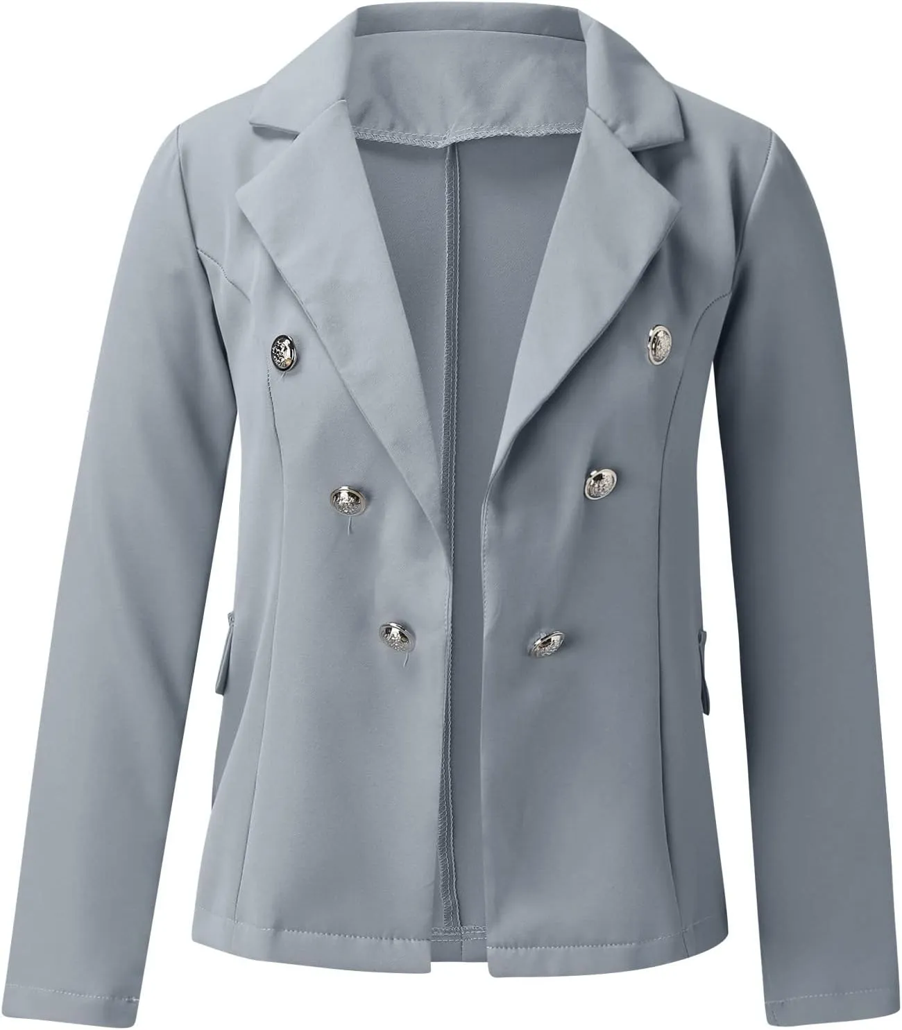 Womens Plaid Blazer Tweed for Women Jackets Buttonn Dressy Lightweight Cardigan Pluse Size Herringbone Jacket