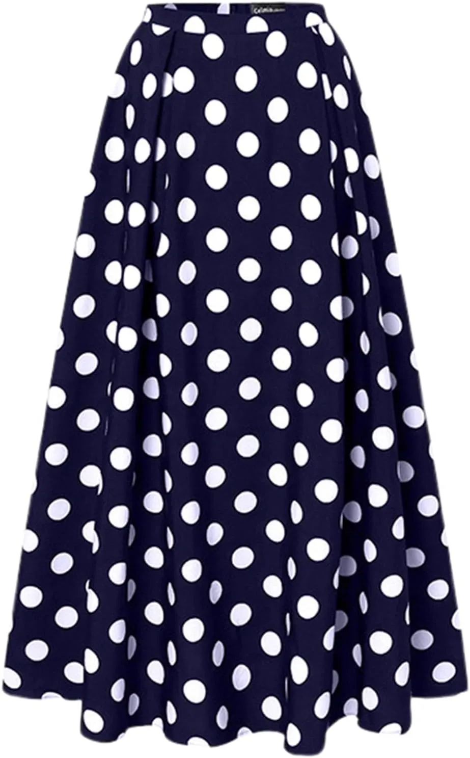 Womens Skirts Midi Length for Summer Vacation Trendy Y2K Vintage Polka Dot Maxi Skirt for Women Trendy Clothes