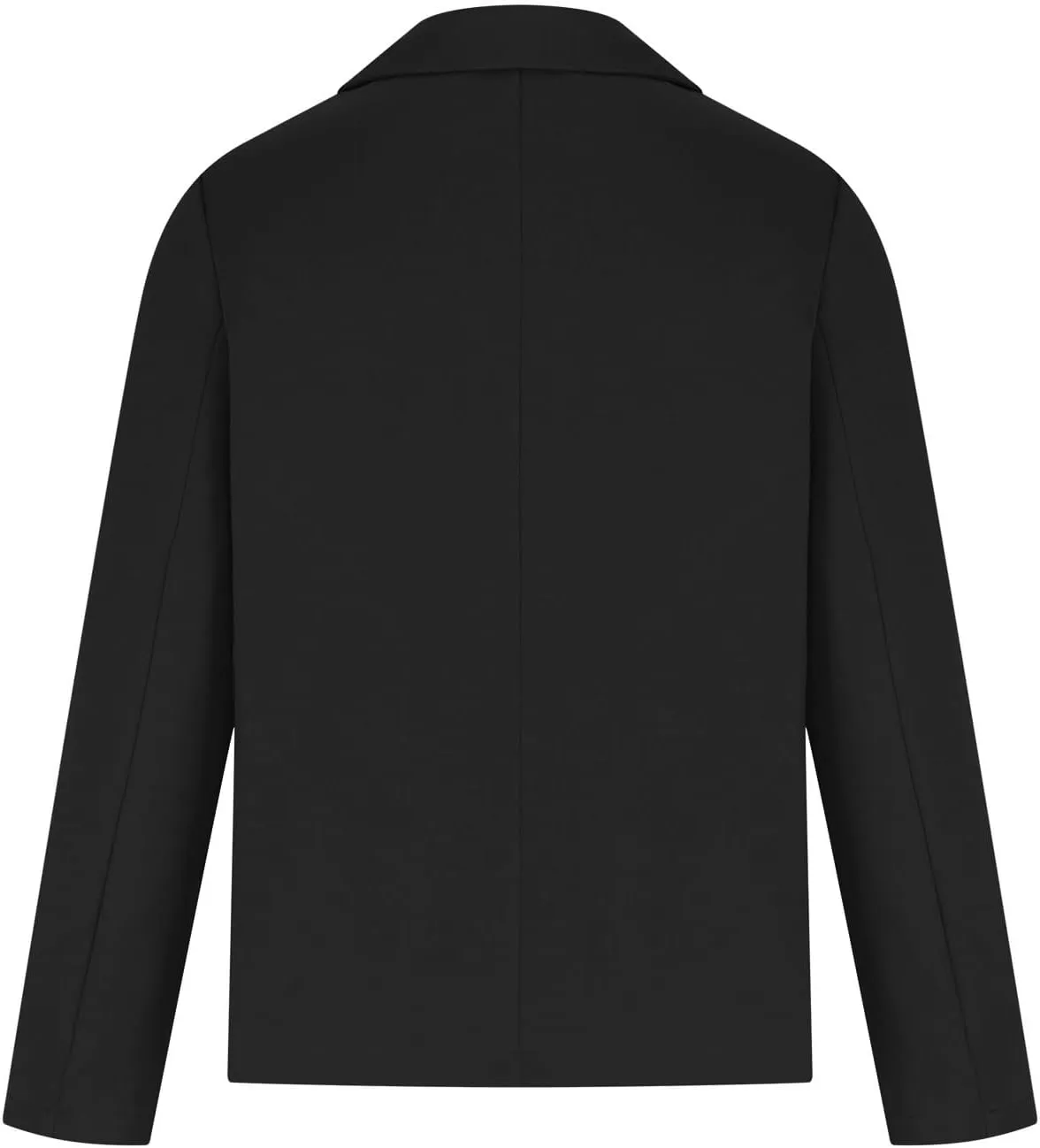 Womens Stretch Blazers for Work Casual 3/4 Sleeve Lightweight Office Work Suit Jacket Boyfriend Blazer Jacket