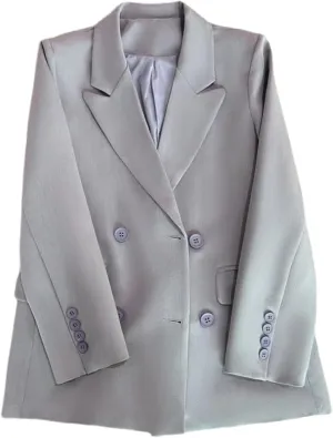 Women's Suit Spring Autumn Casual Loose Blazer Jacket