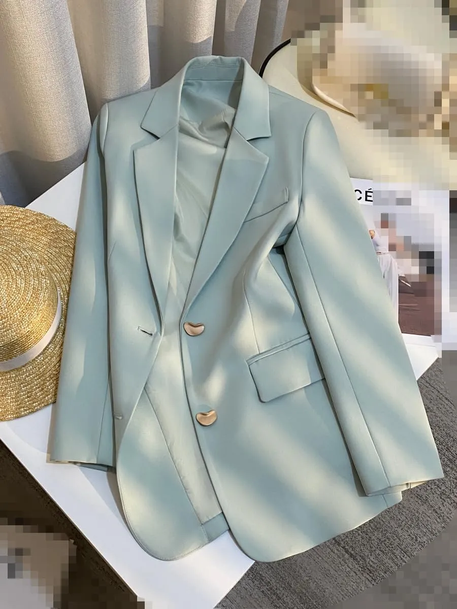 Women's Suit Spring Korean-Style Casual Blazer Jacket