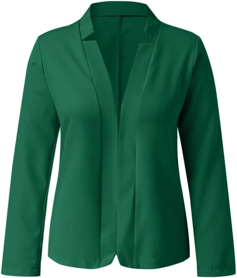 Women's Summer Blazer Long Sleeve Elegant Temperament Casual Business Comfortable Comfort Fit Fashion Lightweight