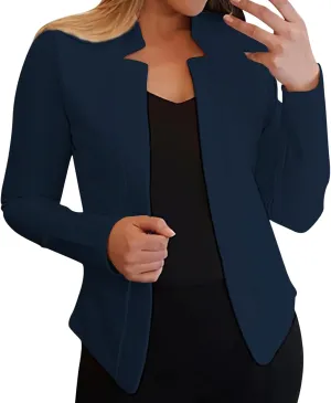 Women's Summer Blazer Long Sleeve Elegant Temperament Casual Business Comfortable Comfort Fit Fashion Lightweight