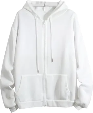 Womens Zip Up Hoodies Oversized Sweatshirt Drawstring Long Sleeve Fleece Coat Y2k Sweatshirts 2024 Fall Trendy