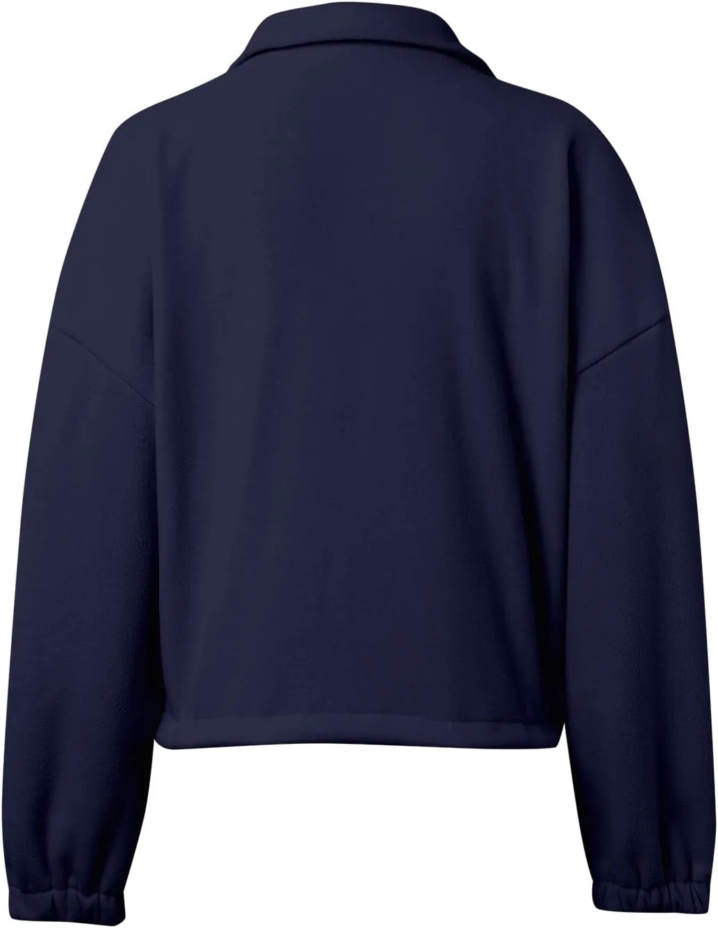 Zip Up Hoodie for Women Oversized Sweatshirt Fleece Cropped Jacket Trendy Fleece Jacket 2024